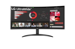 Monitor Curbat LG UltraWide 34WR50QK-B 34 inch UWQHD, 100Hz, HDR10, Negru - Img 8