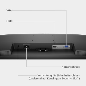 Monitor Dell 27 - SE2725HM, Full HD (1920 x 1080), 100 Hz, IPS, 5 ms, VESA (100 x 100 mm), HDMI, VGA, 3 ani garantie, negru - Img 9