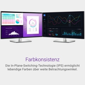 Monitor Dell P2425H 24 inch Full HD 100Hz IPS Negru - Img 2