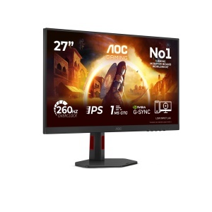 Monitor Gaming AOC 27G4ZR, 27 inch, FHD, 260Hz, Negru