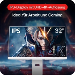 Monitor Gaming LG Ultragear 32G810SA-W, 31.5, 4K UHD, 144Hz, Alb - Img 2