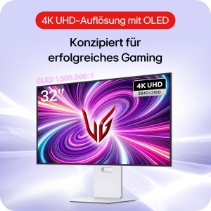 Monitor Gaming LG Ultragear 32GS95UV-W, 32 inch, 4K UHD, OLED, 240Hz - Img 3