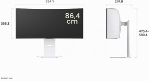 Monitor Gaming LG UltraGear 34GX90SA-W 34 inch Curved OLED 240Hz - Img 8