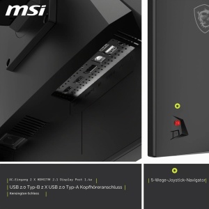 Monitor Gaming MSI MAG 322URDF E16, 32 inch, 4K UHD, Negru - Img 6