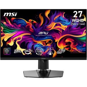 Monitor Gaming MSI MPG 271QR QD-OLED X50, 27 inch, WQHD, 500 Hz, Negru
