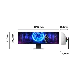 Monitor Gaming Samsung Odyssey OLED G9, 49 inch, Dual QHD, 240 Hz - Img 5