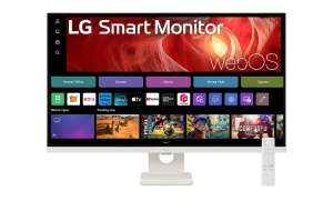 Monitor inteligent LG 32U721SA-W, 32, 4K UHD, HDR10, USB-C 65W, Alb - Img 3