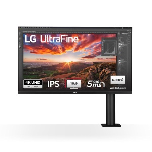 Monitor LG UltraFine Ergo 32UN880K, 32 inch, 4K UHD, USB-C, Negru