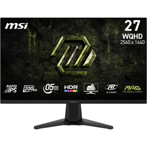 Monitor MSI MAG 275QFA E20, 27, WQHD, 200 Hz, Negru