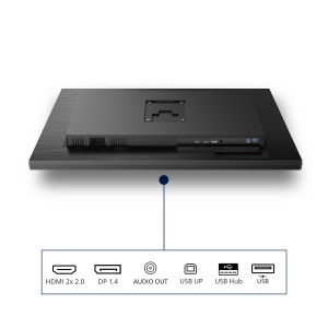 Monitor Philips 32B1N3800 32 inch UHD 4K Reglabil pe inaltime Boxe integrate Negru - Img 4