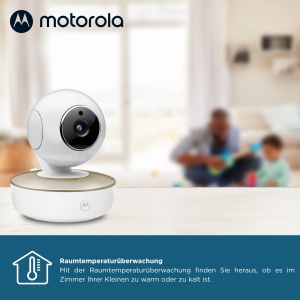 Monitor video pentru bebelusi Motorola VM50G, ecran 5 inch, camera cu vedere nocturna, functie de comunicare bidirectionala - Img 3