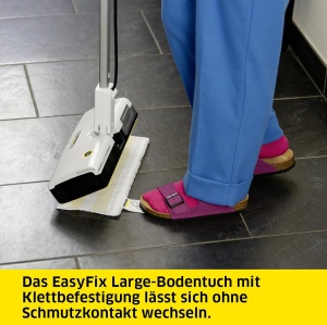 Mop cu aburi Karcher SC 1 Upright, 1300W, capacitate rezervor 0.2l, alb - Img 5