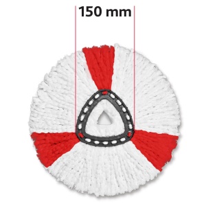 Mop cu microfibre Vileda Turbo 2in1, set 2 bucati, pentru toate suprafetele - Img 7
