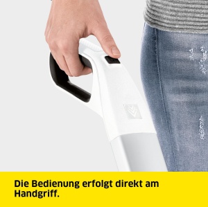 Mop electric Karcher EWM 2, fara cablu, autonomie 20 min, alb - Img 6
