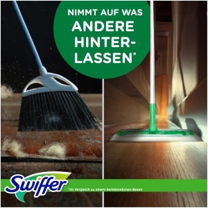 Mop uscat Swiffer cu 216 servetele, cu parfum Febreze, 3x mai eficient - Img 4