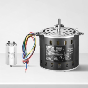Motor de ventilator VEVOR YDK320-4G30 12 CP 220V 3 viteze cu condensator inclus - Img 9