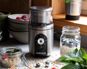 Moulineta de cafea si condimente ROMMELSBACHER EGK 250, 70 g, inox, functionare silentioasa - Img 2