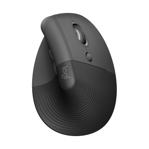 Mouse ergonomic vertical Logitech Lift, wireless, compatibil WindowsmacOS, gri