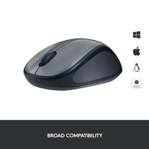 Mouse fara fir Logitech M235 24GHz cu receptor USB Unifying urmarire optica de 1000 DPI durata de viata a bateriei de 12 luni compatibil cu PC Mac lap - Img 3