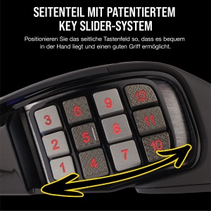 Mouse Gaming Corsair Scimitar RGB Elite, 17 butoane programabile, Negru - Img 6