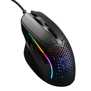 Mouse Gaming Glorious Model I 2 Wired 9 Butoane Programabile Ultrausor 66g Negru