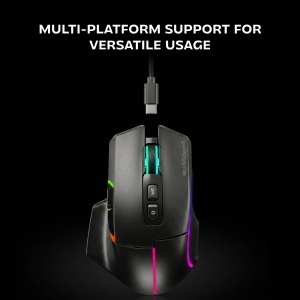 Mouse Gaming Mars Gaming MMW-Vector, 12000 DPI, Bluetooth 5.4, Negru - Img 3