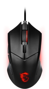 Mouse gaming MSI Clutch GM08, senzor optic PAW-3519, 4200 DPI, negru, iluminare RGB - Img 2