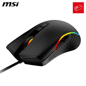 Mouse gaming MSI Forge GM300, senzor optic 7200 DPI, 7 butoane, iluminare RGB - Img 2