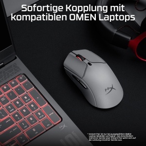 Mouse gaming wireless HyperX Pulsefire Haste 2 Pro 4K 26000 DPI gri 61 g - Img 11