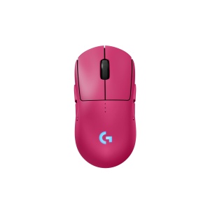 Mouse gaming wireless Logitech G PRO 2 LIGHTSPEED senzor HERO 2 USB-C roz