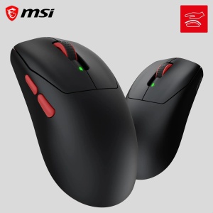 Mouse Gaming Wireless MSI Forge GM340, 12000 DPI, 82 ore autonomie, negru - Img 3
