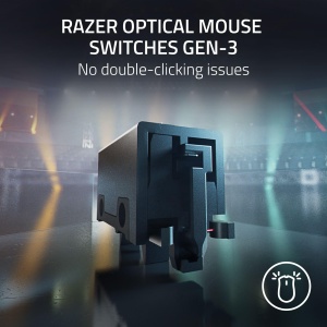 Mouse gaming wireless Razer DeathAdder V3 Pro, ultra-usor 63g, senzor optic 30K, negru - Img 8