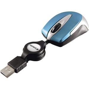 Mouse optic portabil Verbatim Go Mini, 1000 dpi, culoare caribbean blue - Img 3