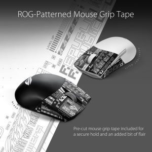 Mouse pentru jocuri ASUS ROG Keris Wireless AimPoint RGB (senzor optic ROG AimPoint, 36.000 DPI, microswitch-uri ROG, RF 2.4 GHz, Bluetooth, USB, butoane programabile 5X, negru) - Img 7