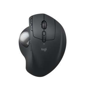 Mouse Trackball Logitech MX Ergo S, wireless, ergonomica, USB-C, grafit