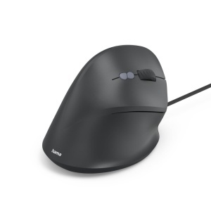 Mouse vertical Hama ECM-500R, 7 butoane, 1800 DPI, negru - Img 3