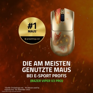 Mouse wireless gaming ultralight Razer Viper V3 Pro Dragon Lore, 54g, 35000 DPI, 95 ore autonomie - Img 2