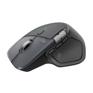 Mouse wireless Logitech MX Master 4 Grafit ergonomic feedback haptic scroll ultra-rapid