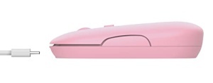 Mouse wireless Trust Puck reincarcabil Bluetooth si USB roz DPI ajustabil - Img 11