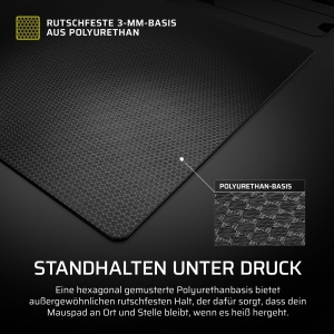 Mousepad de gaming Corsair MM Glass Large, 500 x 400mm, negru - Img 4