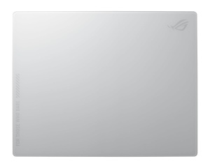 Mousepad de gaming din sticla ASUS ROG Moonstone Ace, 500x400mm, Alb