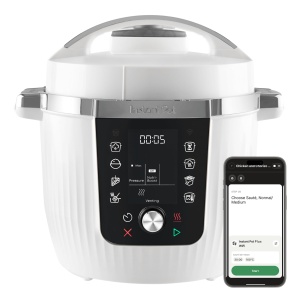 Multicooker Instant Pot Pro 10-in-1, 5.7L, Alb, Economie de energie