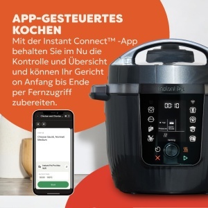 Multicooker Instant Pot Pro 5,7 l, Negru, 10 functii, Economisire energie - Img 6
