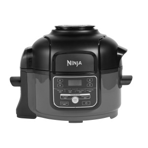 Multicooker Ninja Foodi Mini OP100EU, 4.7L, 1460W, 6 functii, GriNegru