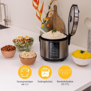 Multicooker Tristar RK-6132, 1.5 L, 500 W, inox - Img 4