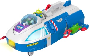 Nava Spatiala Buzz Lightyear 3-in-1 cu Figurine, Luminile si Sunete - Img 6