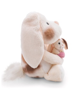 NICI Plus Hase 62841 20cm Bej Cu Mini-Hase Inclus - Img 3