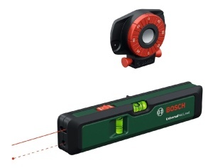 Nivel laser multifunctional Bosch UniversalWallLevel, 3-in-1, raza 20 m, precizie 0,5 mmm - Img 1