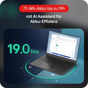 Notebook 2in1 LG gram Pro 16T90TP-K.AA78G, 16GB RAM, 1TB SSD, Negru - Img 6