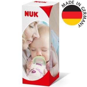 NUK First Choice+ Flexi Cup Sticla de invatare | de la 12 luni | Rezistent la scurgeri cu paie de baut | Clema si capac de protectie | Fara BPA | 300 ml | Masina de pompieri (albastra) - Img 6